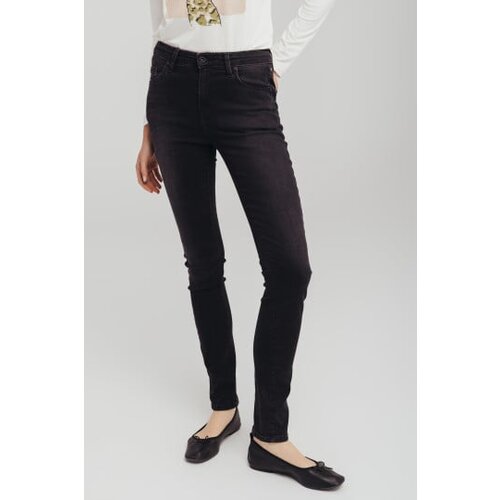 Legendww crne skinny farmerke sa visokim strukom -model 205 Cene