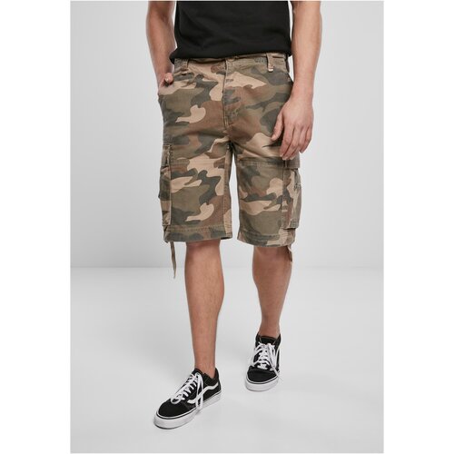 Brandit Men's Vintage Cargo Shorts - Forest/Camouflage Slike