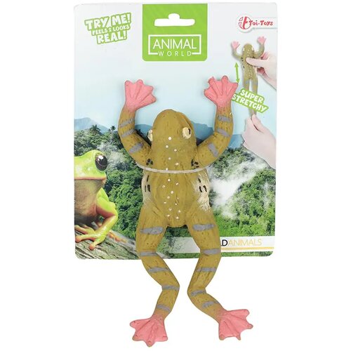 Magic Toys Živalski svet realistična raztegljiva žaba Cene