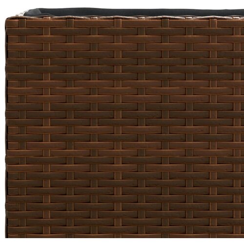  Vrtna sadilica smeđa 36 x 30 x 32 cm od poliratana Slike