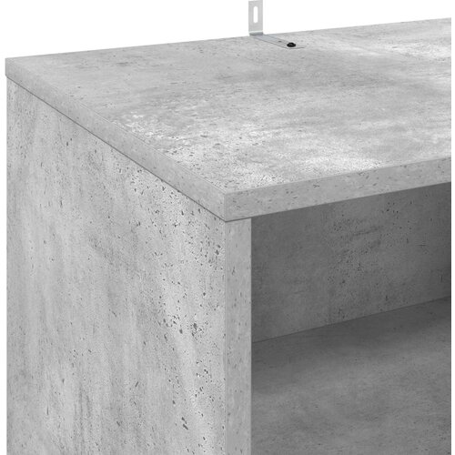  Stalak za gramofon Betonska siva 47 x 39,5 x 74,5 cm Slike