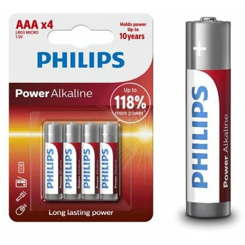 Baterija Philips Powerlife LR03/AAA LR03P4B05 Slike