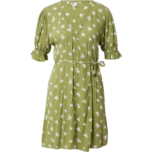 Billabong Ljetna haljina 'CHIQUITA' sivkasto plava / sivkasto zelena / marelica / bijela