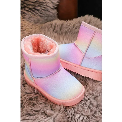 Kesi Children's Insulated Snow Boots Multicolor Gooby