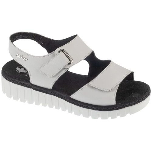 Rieker &amp;Scaron;portni sandali Sandals Bela Slike