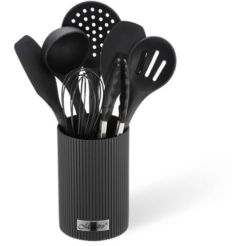 Maestro Kitchen utensils MR-1542-BLACK 8 elements Black Slike