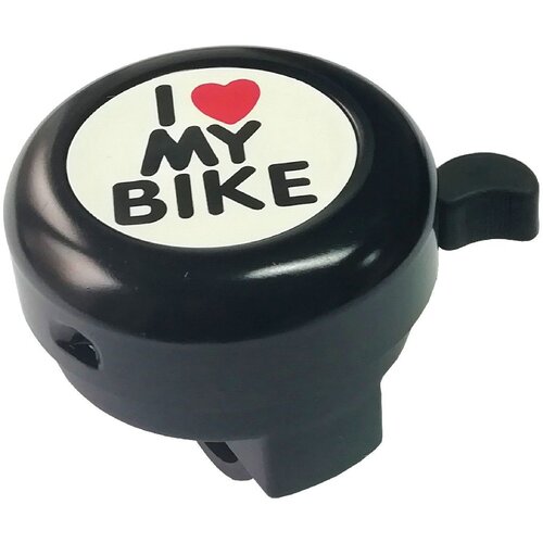 Zvono i love my bike crna Slike