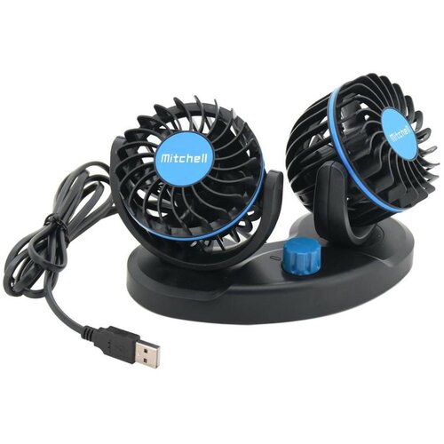  auto ventilator za instrument tablu sa usb napajanjem 3W/5V, crni Cene
