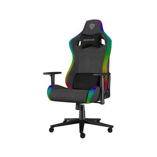Genesis Gaming stol Trit 660 RGB - siv Cene