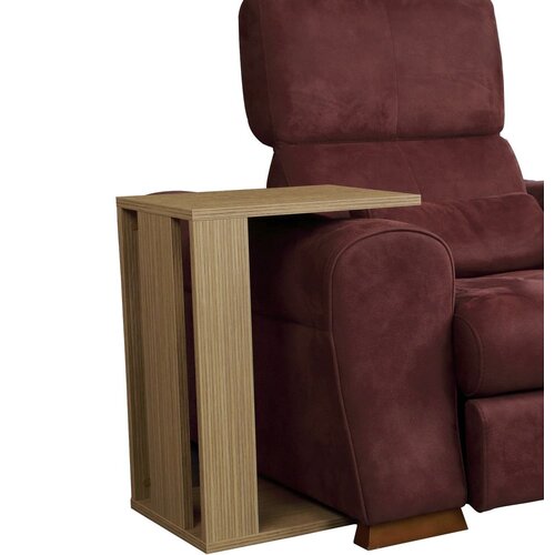 Woody Fashion Single - Bamboo Walnut Side Table Cene