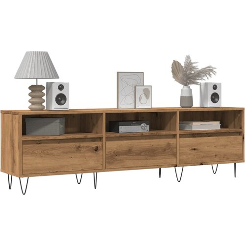 Furnova TV omarica artisan hrast 150x30x44,5 cm inženirski les, (22012306) Slike