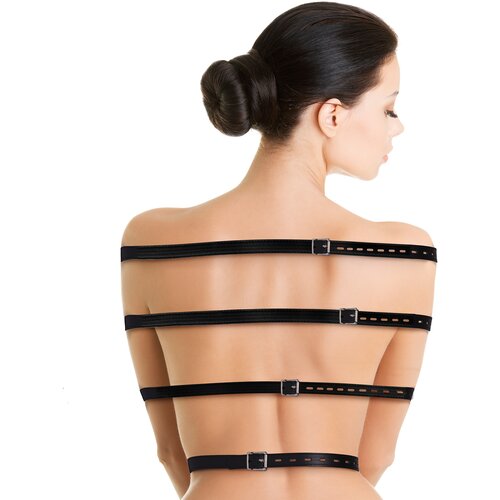 Ouch Full Body Bondage Belts Black Cijene