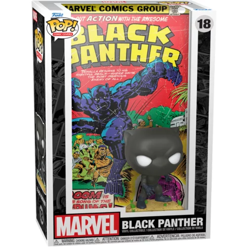 Funko POP COMIC COVER: MARVEL- BLACK PANTHER