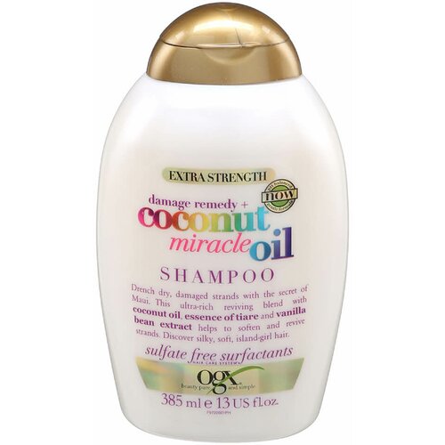 OGX šampon za kosu, coconut miracle oil, 385ml Slike