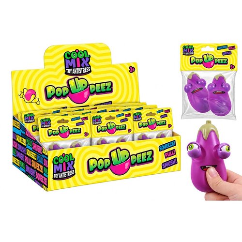 Wecool Cool Mix PopUppeez patlidžan s iskolačenim očima antistres igračka Cijene