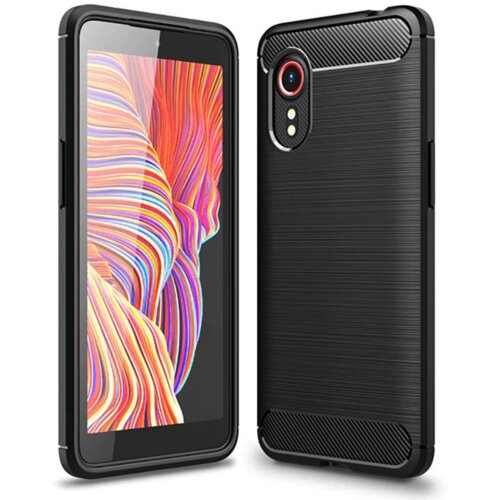  Silikonski ovitek za Samsung Galaxy Xcover 7 Pro - mat carbon črn Slike