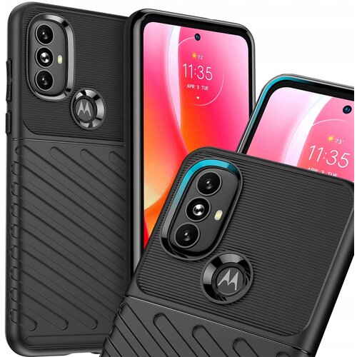 HURTEL THUNDER CASE OVITEK ZA MOTOROLA MOTO G POWER22 ČRN, (21974322) Cene