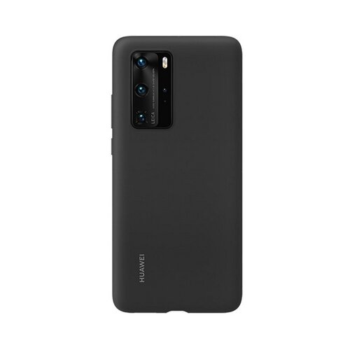 Huawei C-Elsa crna silikonska za&amp;scaron;titna maska za P40 Pro Slike