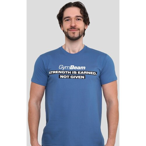 GymBeam Strength T-shirt Storm Blue Cene