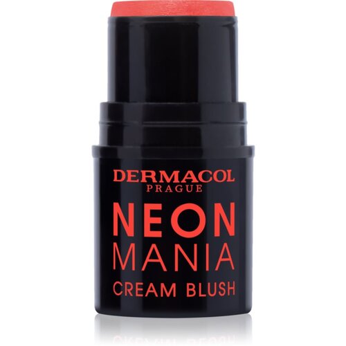 Dermacol Neon Mania kremasto rdečilo odtenek 2 Coral 5.2 g Slike