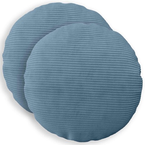 Presvlaka za jastuk 2 pcs HEERLEN Plava Ø 40 cm Kord Cene