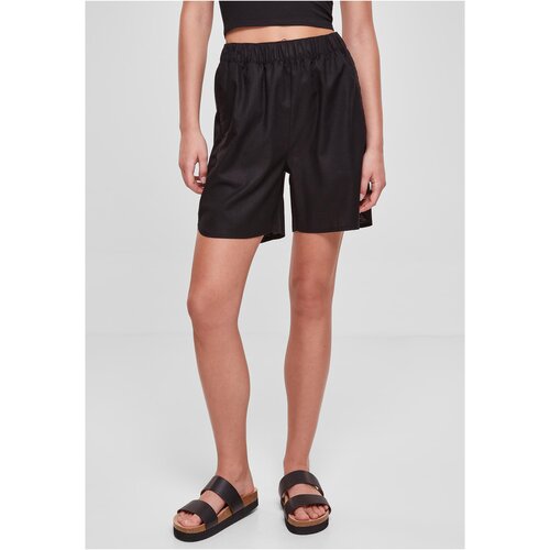 UC Ladies Women's Linen Mixed Shorts - Black Cijene