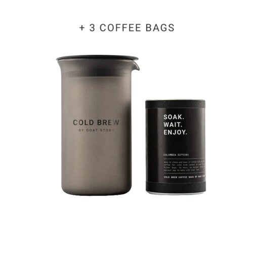 Goat Story Cold Brewer komplet sa Nicaragua Los Placeres kavom Slike