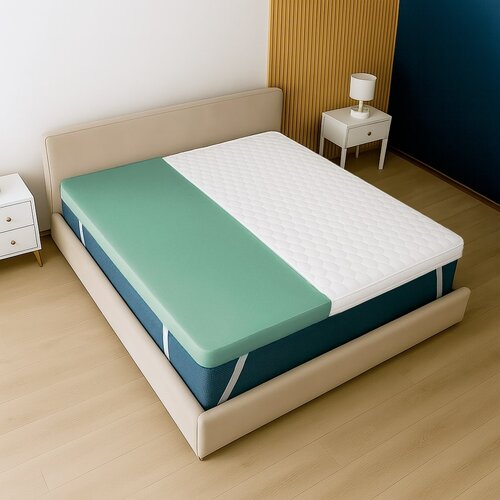 The White Stone Nadvložek za Posteljo80x190 cm iz Memory Foam, Vi&scaron;ina 5 cm | Zračen in Hipoalergen, (5000209217) Cene