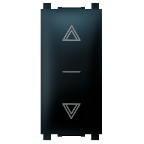 Aling Conel sklopka za roletne 10AX 250V~ Experience 1M, crna soft Slike