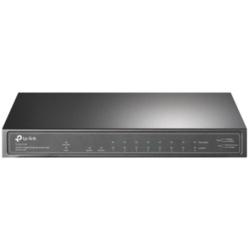 Tp-link TL-SG1210P 10-port 8x Gigabit PoE+ RJ45 1x Gigabit RJ45 1x Gigabit SFP mrežno stikalo switch Cene