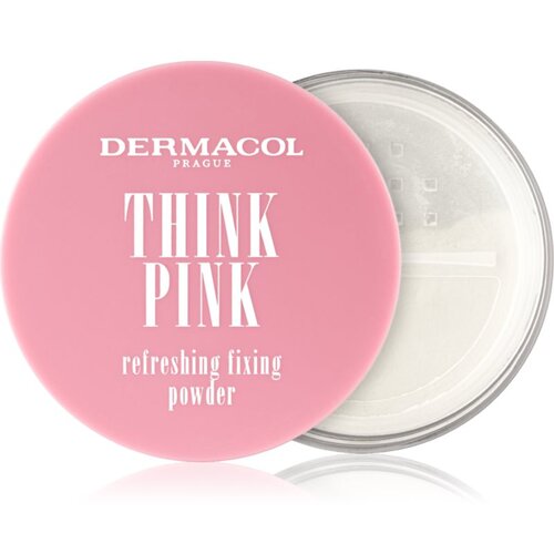 Dermacol Think Pink transparentni puder v prahu 10 g Slike