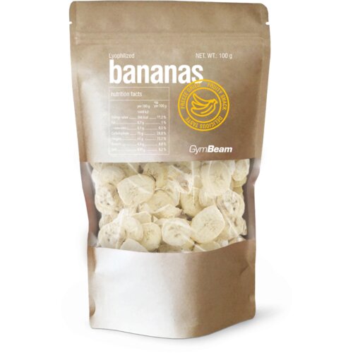GymBeam liofilizovane banane 100 g Cene