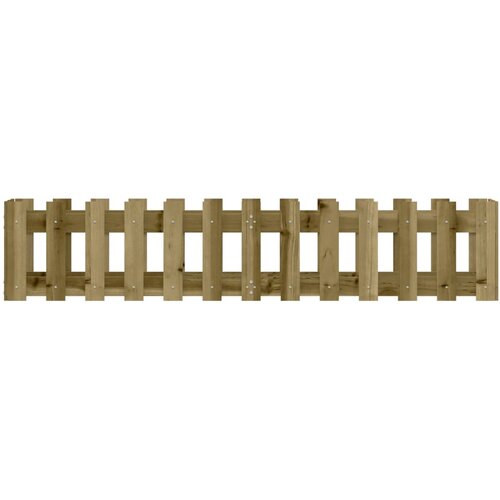  Povi&amp;scaron;ena vrtna gredica 150x30x30 cm impregnirana borovina Slike