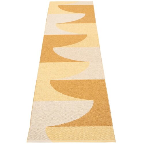 Pappelina Oker rumen zunanji in notranji tekač 70x270 cm Hill Ochre Pale Yellow &amp;ndash; Slike