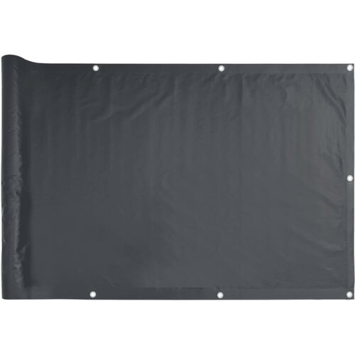 vidaXL Balkonsko platno za zasebnost antracitno 500x90 cm PVC, (21416734) Cene