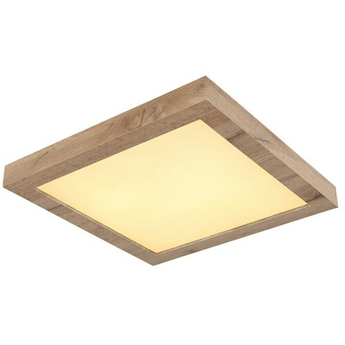 Globo LED stropna svjetiljka Xavvi (16 W, Topla bijela, Smeđa, D x &amp;Scaron; x V: 350 x 350 x 60 mm) Slike