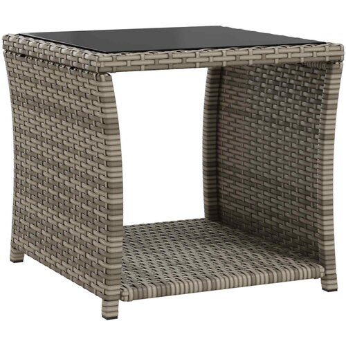 Set lounge namje&amp;scaron;taja za vrt 2 kom. Siva i tamno siva Slike