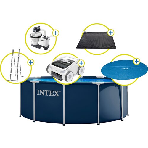 Intex Frame Pool Rondo &Oslash; 366 x 122 cm - Basic Solar Comfort - 1 komplet Cene