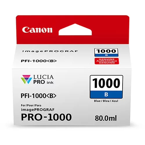 Canon kartuša PFI-1000 BL (modra), original