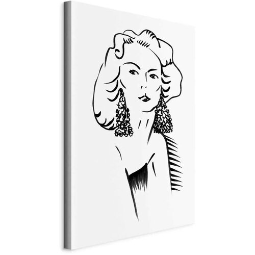  Slika - Romantic Blonde (1 Part) Vertical 60x90 Na talijanskom platnu Cijene