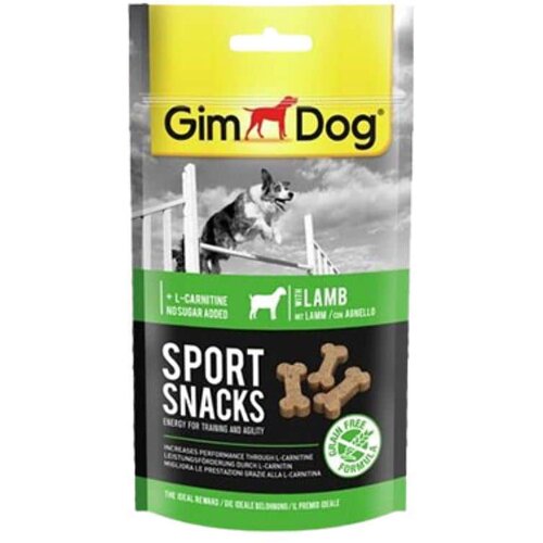 Gim Dog Pribolj&scaron;ek Sport Snacks z jagnjetino 60 g Cene