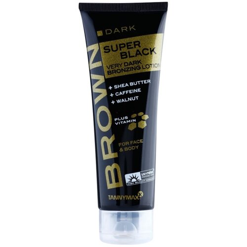 Tannymaxx Brown Super Black Dark krema za sončenje z bronzerjem 125 ml Cene