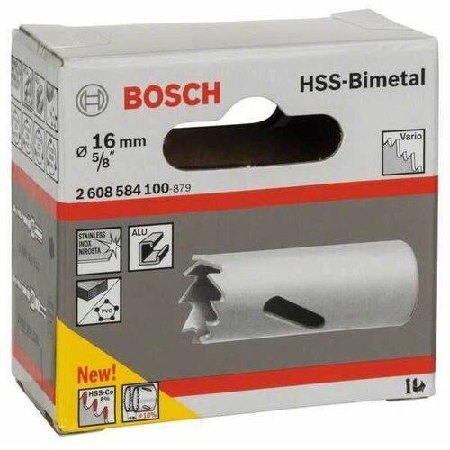 Bosch testera za otvore hss-bimetal za standardne adaptere 2608584100/ 16 mm/ 5/8" Slike