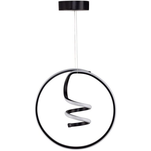 Opviq orionis black-white light black chandelier Slike