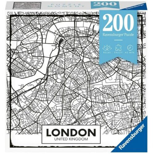 Ravensburger puzzle (slagalice) - Mapa Londona Slike