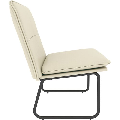  Klupa krem 100 x 75 x 76 cm od umjetne kože Slike