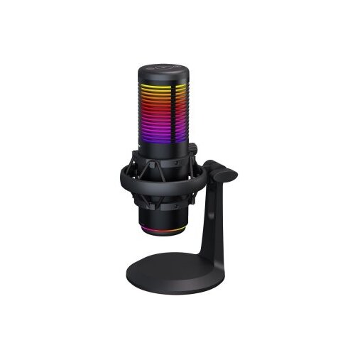Rampage Mikrofon gaming Bemol RGB Black Microphone with Shock Mount and Pop Filter for Gaming, Streaming, Podcasts, 41147 Slike