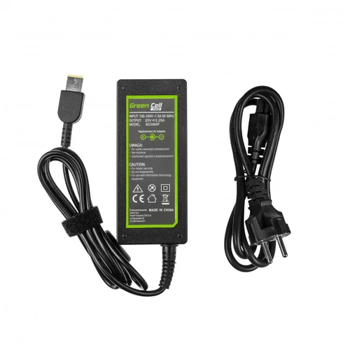 Green cell AD38AP power adapter/inverter Indoor 65 W Black