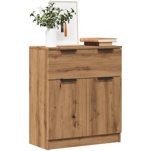 vidaXL Komoda boja hrasta artisan 60x30x70 cm od konstruiranog drva Cijene