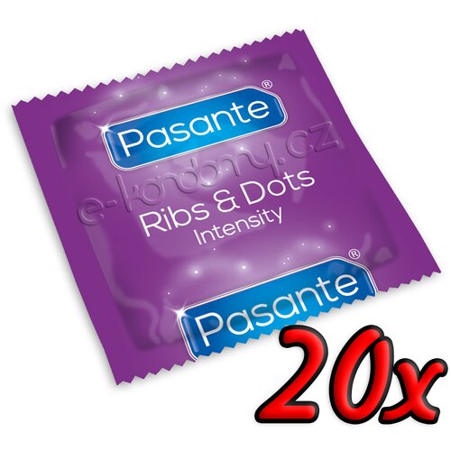 Pasante Ribs &amp;amp; Dots 20 pack Slike